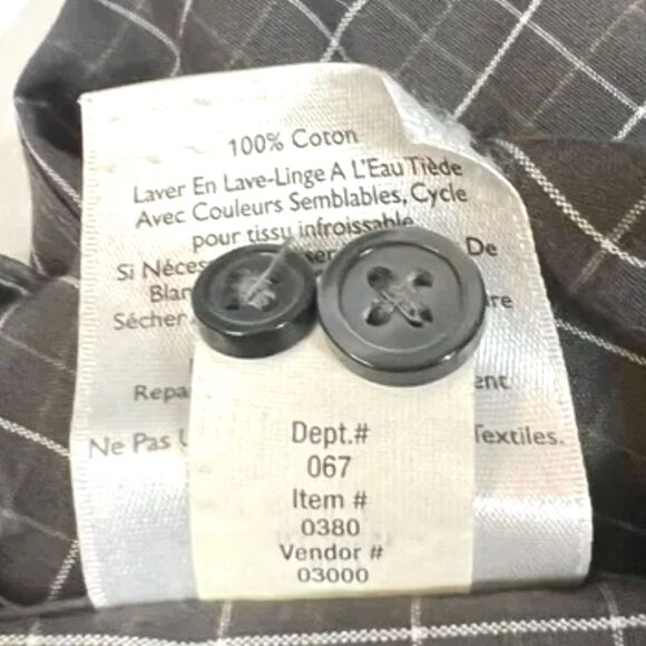 Eddie Bauer Plaid Shirt L Brown Check Relaxed Fit Fall Layers 90s-Inspired - Picture 8 of 9